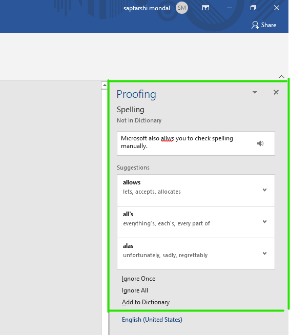 How to Use Spell Checker in MS Word?