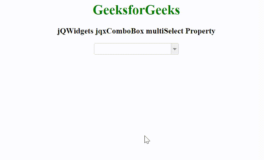 jQWidgets multiSelect Property