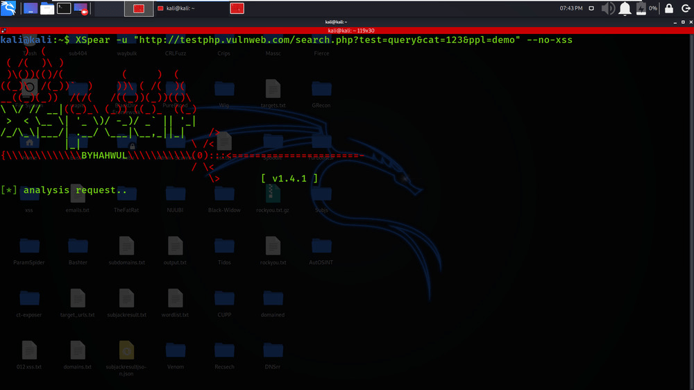 XSpear Powerful XSS Scanning And Parameter Analysis Tool