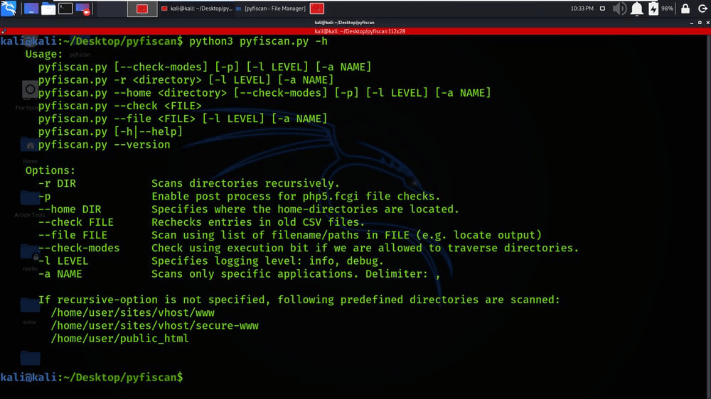 OpenDoor OWASP Directory Access Scanner in Kali Linux
