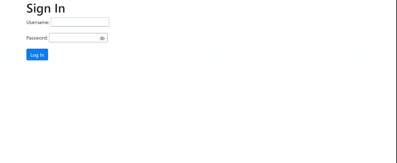 How to toggle password visibility in forms using Bootstrapicons