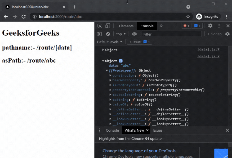 Next.js Dynamic Route Segments