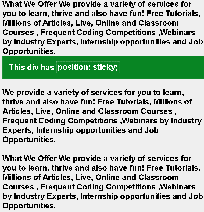 ¿Cuál es la diferencia entre positionsticky y positionfixed en CSS