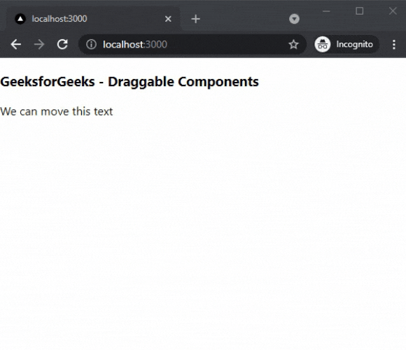 How to add Draggable Components in Next.js ?
