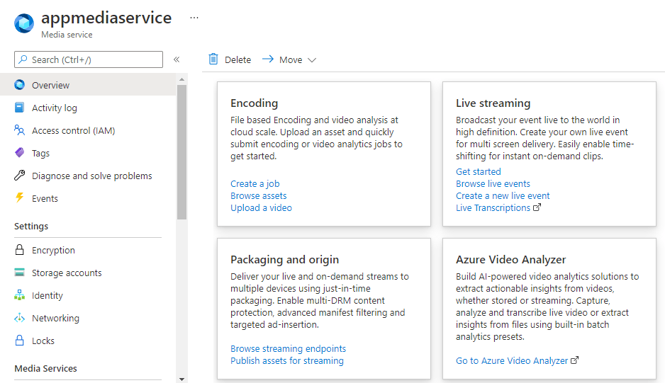 Microsoft Azure Azure Media Service
