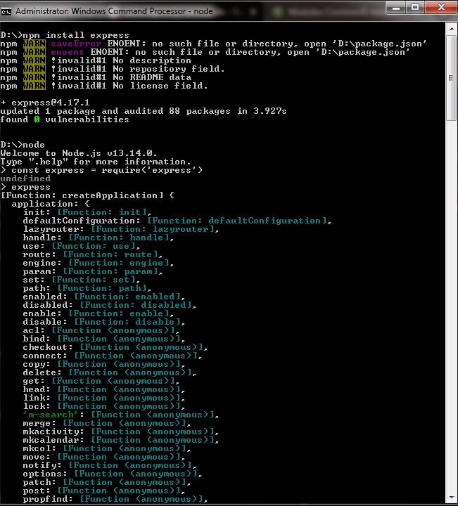 How to use Node.js REPL ?