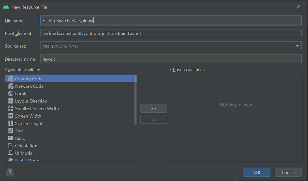 How to Implement Custom Searchable Spinner in Android?