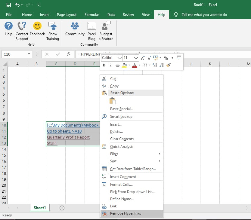 How to Remove Hyperlinks in Excel? Different Methods