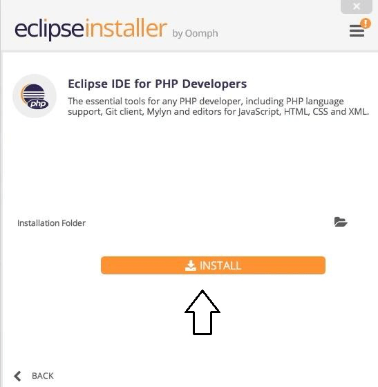 How to Install Eclipse for PHP on MacOS?