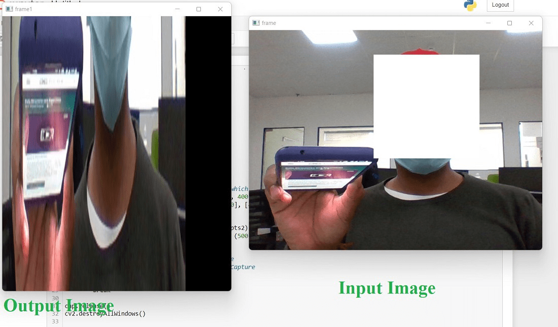 Transformación de perspectiva Python OpenCV Barcelona Geeks