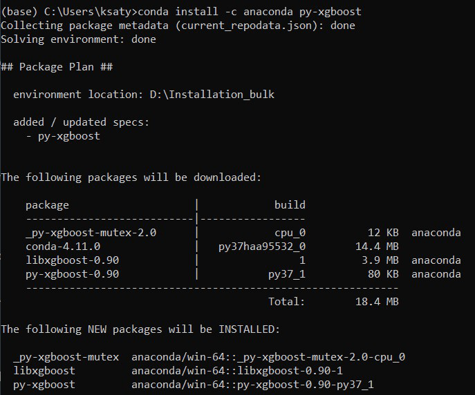 How to Install xgboost in Anaconda Python?