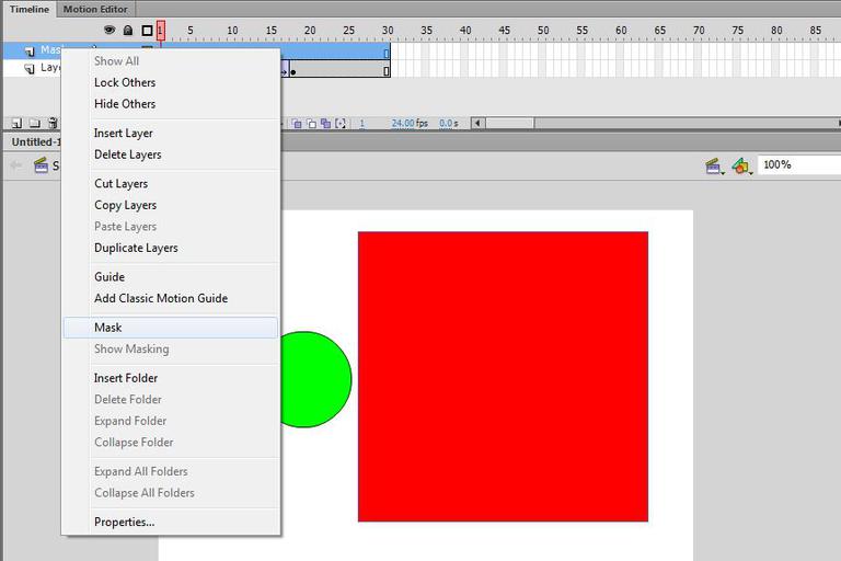 How to Use Masking in Adobe Flash?