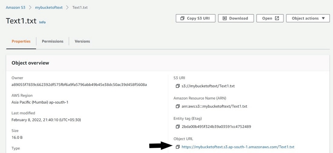Amazon Simple Storage Service(S3) Versioning