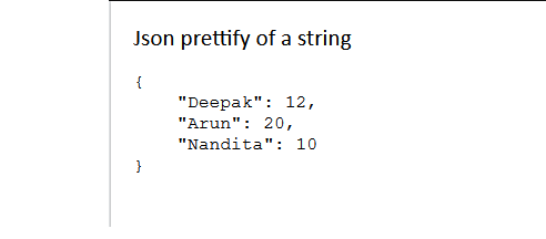 PHP JSON Jolie impression Acervo Lima