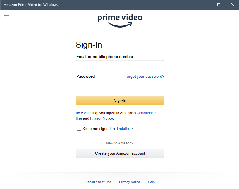 How to Install Amazon Prime Video on Windows?