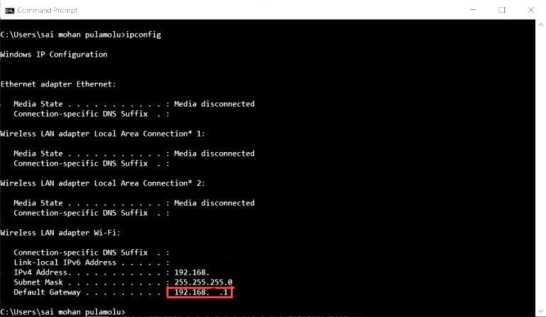How to Find Your Default Gateway IP Address? - GeeksforGeeks