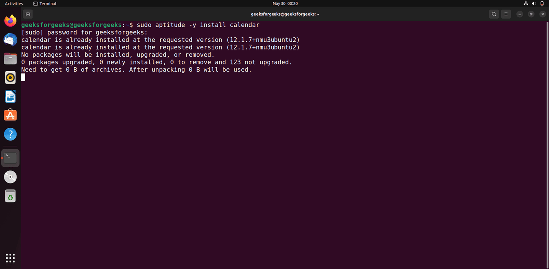 How to install GnomeCalendar in Ubuntu