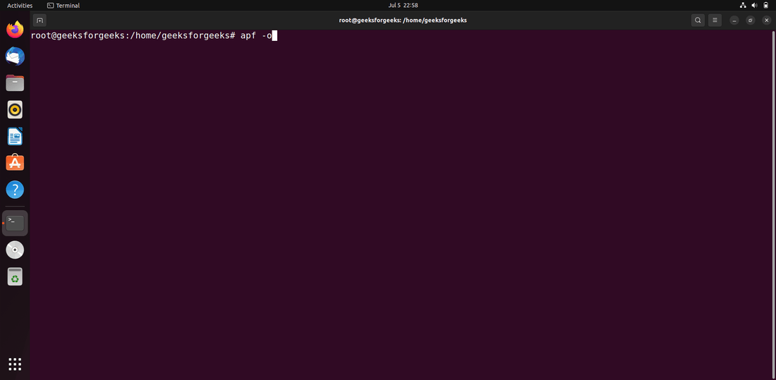 How To Install apffirewall on Ubuntu