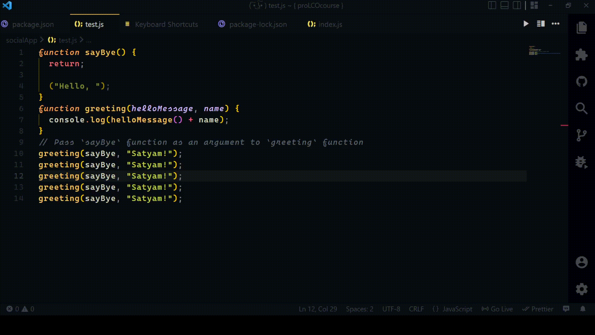 Visual Studio Code Shortcuts For Windows and Mac | GeeksforGeeks