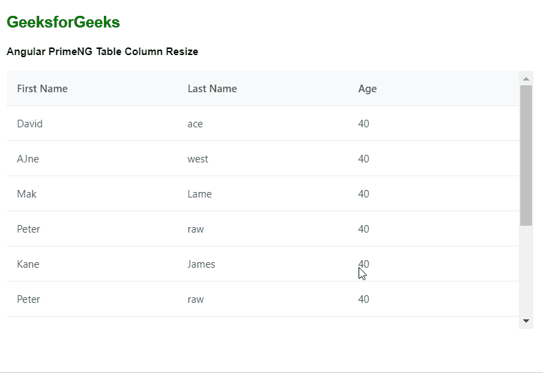 Angular Scrollable Table at Christian Boyce blog