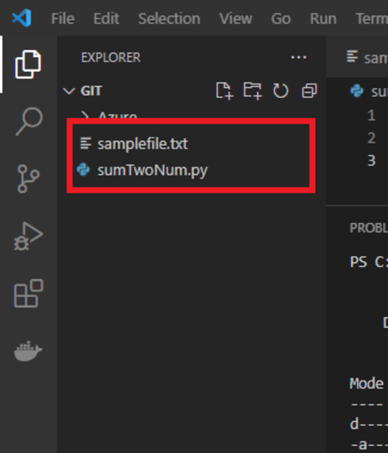 How to Create a File in VSCode using Terminal?