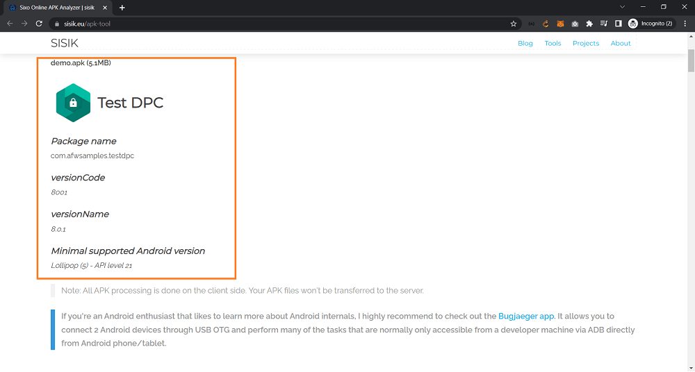 How to View AndroidManifest.xml From an APK File?