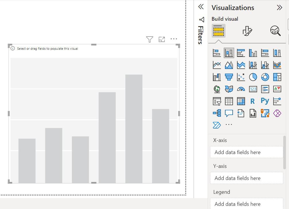 Power BI Create a Stacked Column Chart