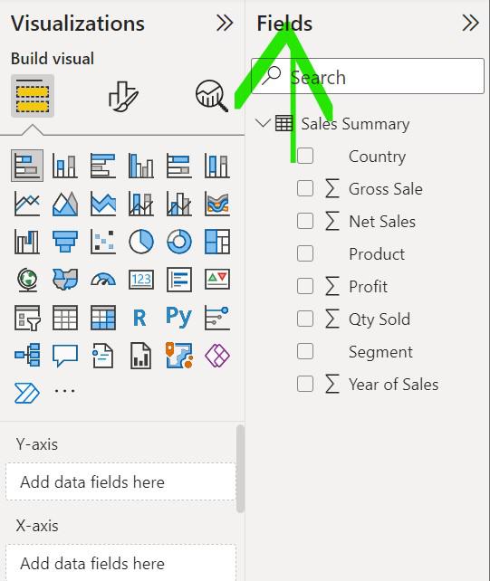 Power BI Create a Stacked Bar Chart