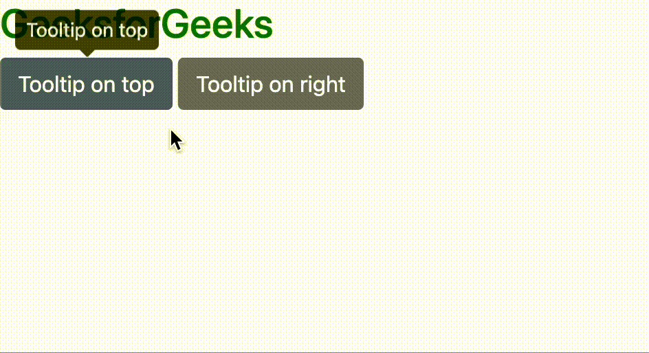 Bootstrap 5 Tooltips toggle() Method