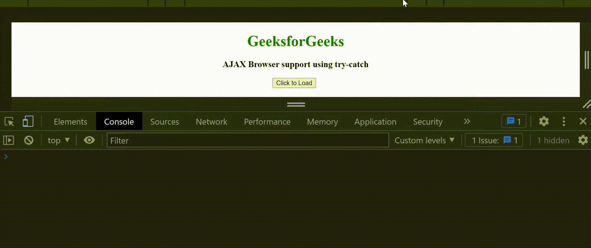 AJAX Browser Support