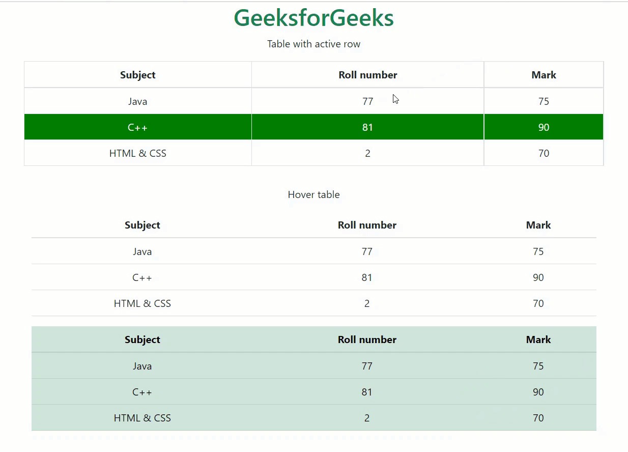 Bootstrap 5 Table SASS