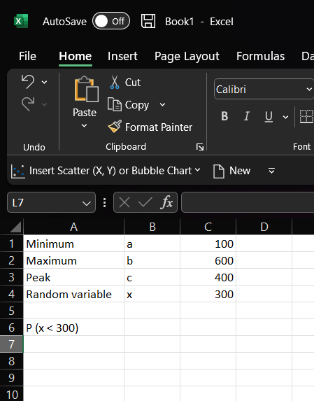 How to Use Triangular Distribution in Excel? - GeeksforGeeks