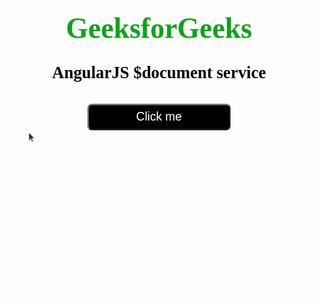 AngularJS document Service