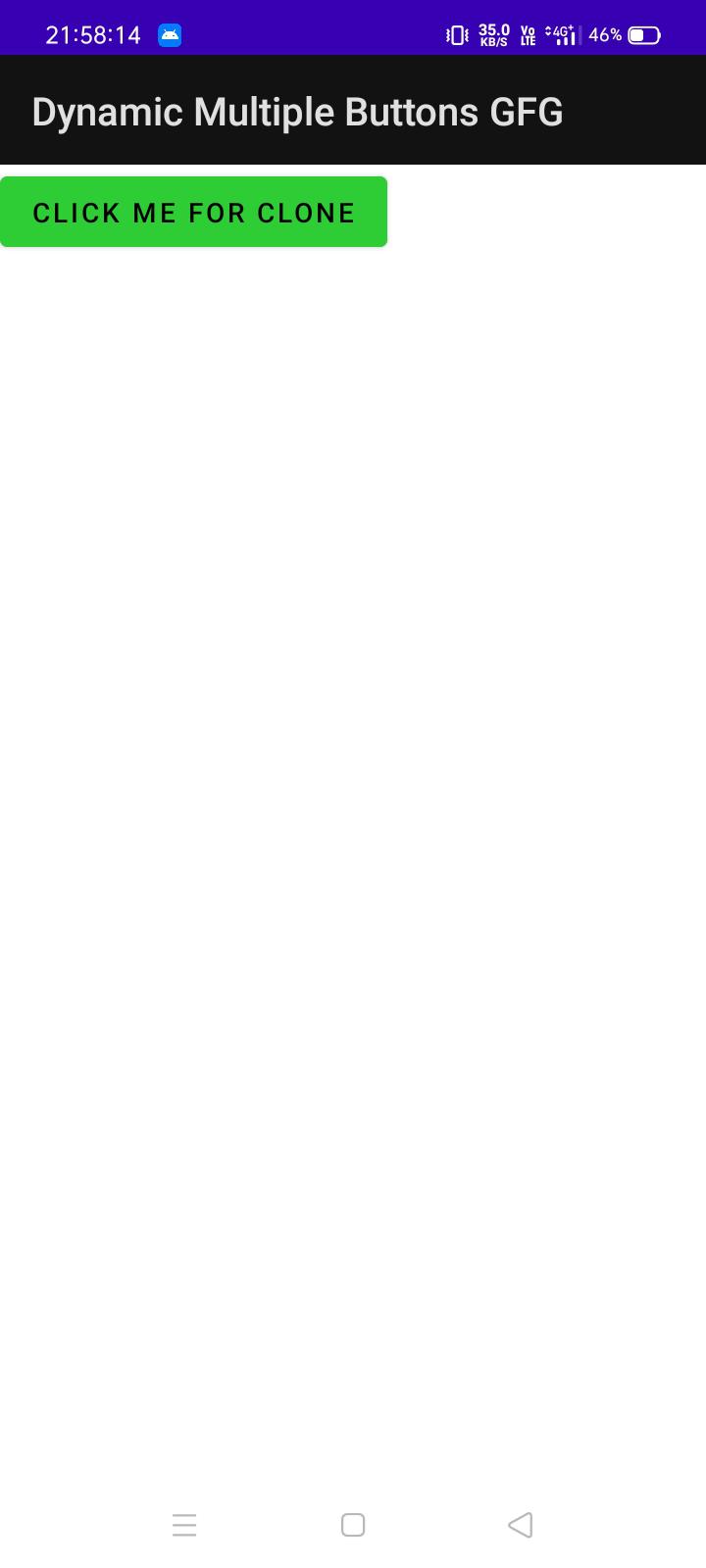 How to Generate Dynamic Multiple Buttons in Android?