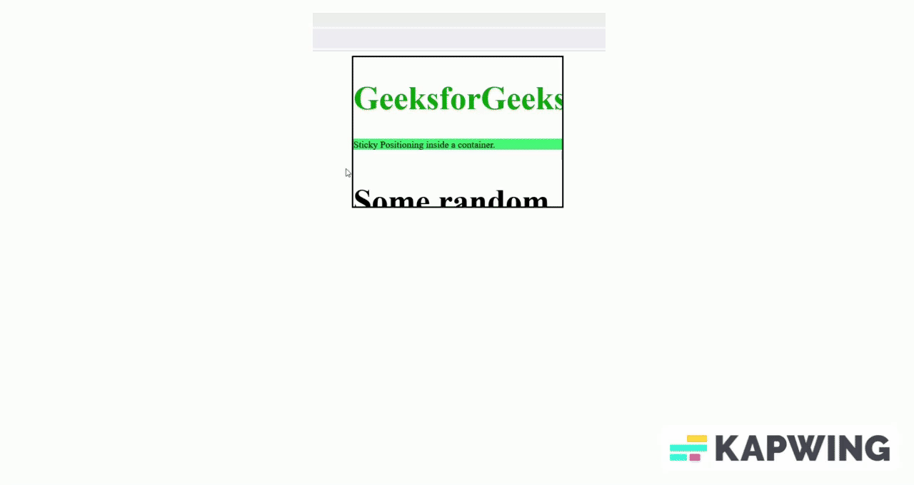 Css Position Sticky Not Working Troubleshooting Tips And Fixes