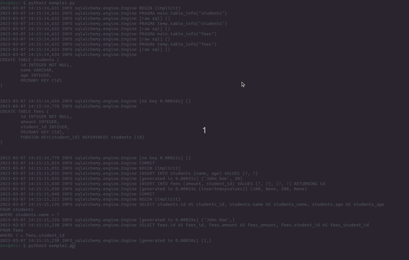 SQLAlchemy Core Multiple Tables