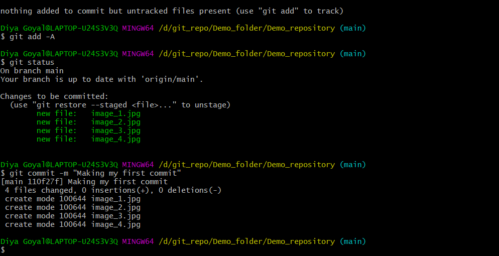 How to Push Anything to GitHub using Git Bash?