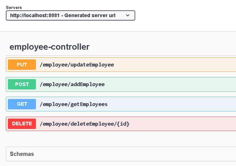 Spring Boot REST API Documentation using OpenAPI
