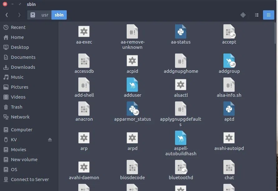Linux File Hierarchy Structure