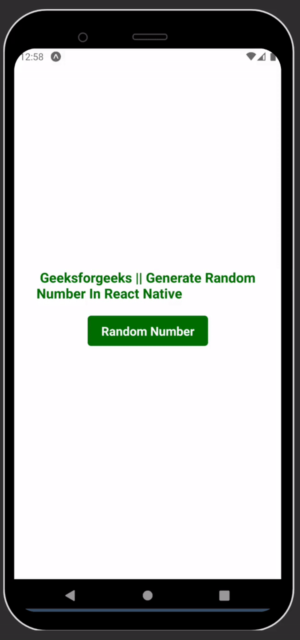 How to Generate Random Numbers in React Native ?