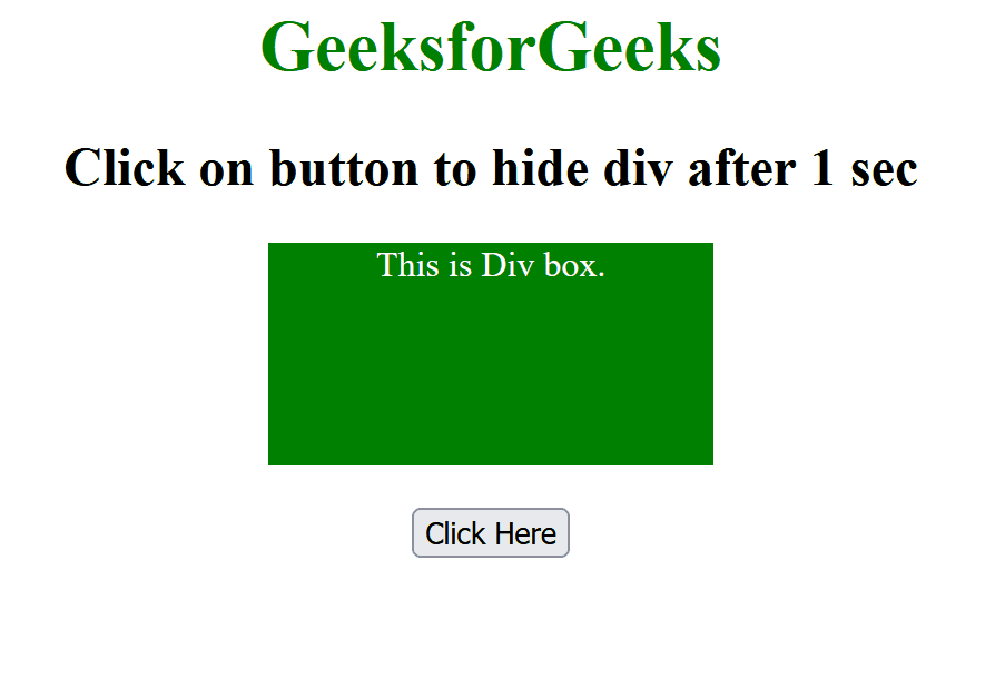 How to hide div element after few seconds in jQuery ?