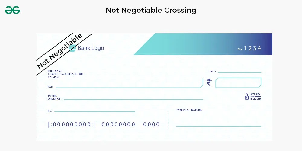 Types of Crossing of Cheques