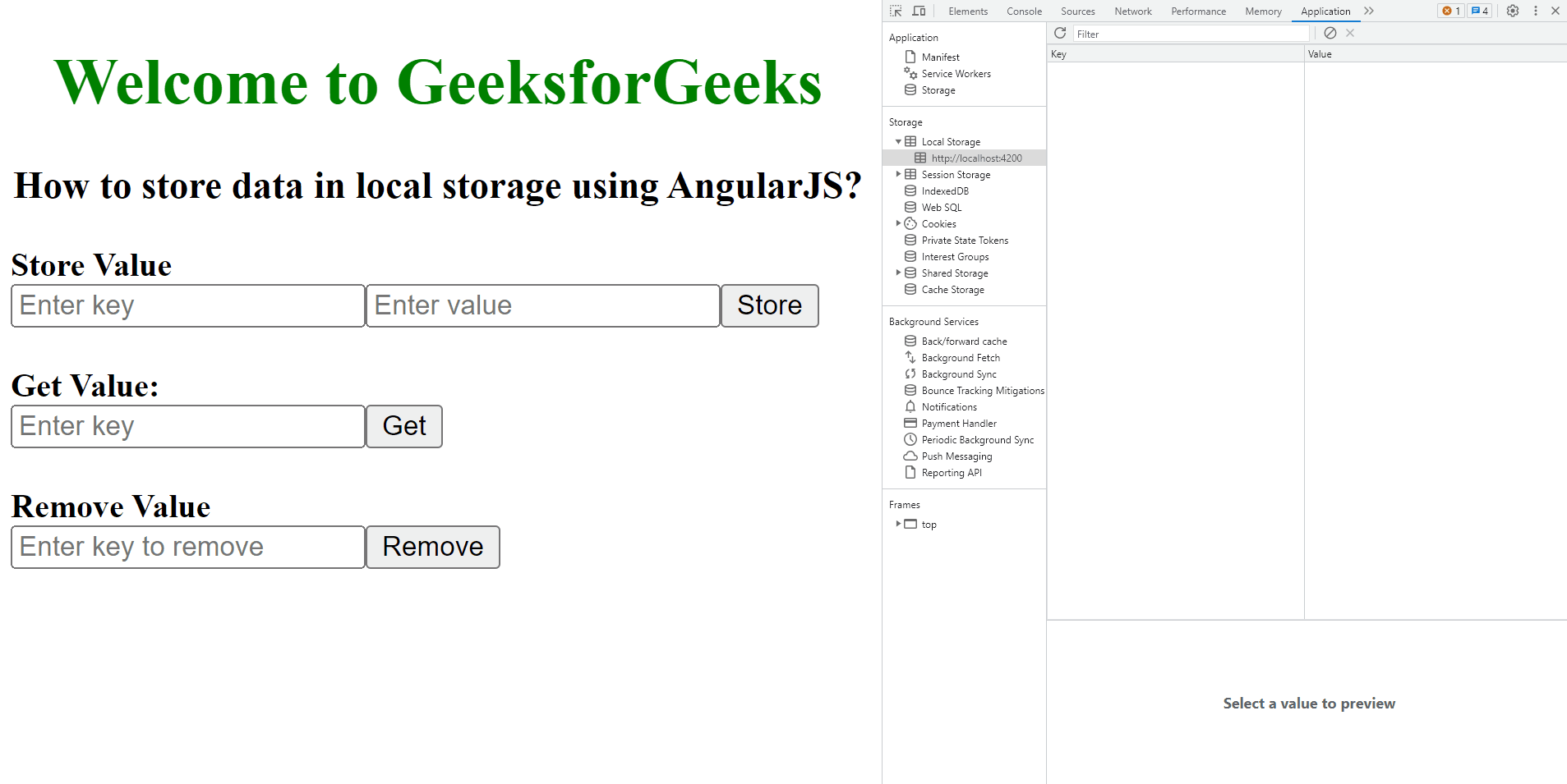 How To Store Data In Localstorage at William Drost blog