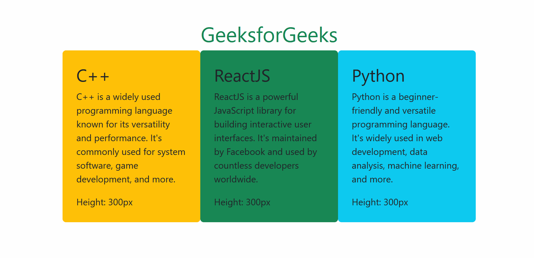 How to make Bootstrap Columns all the same Height ?