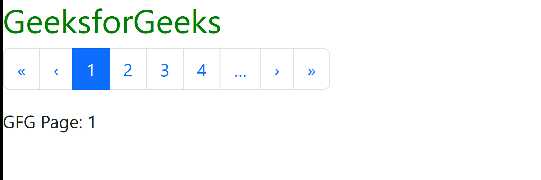 How to use Ellipsis in reactbootstrap pagination