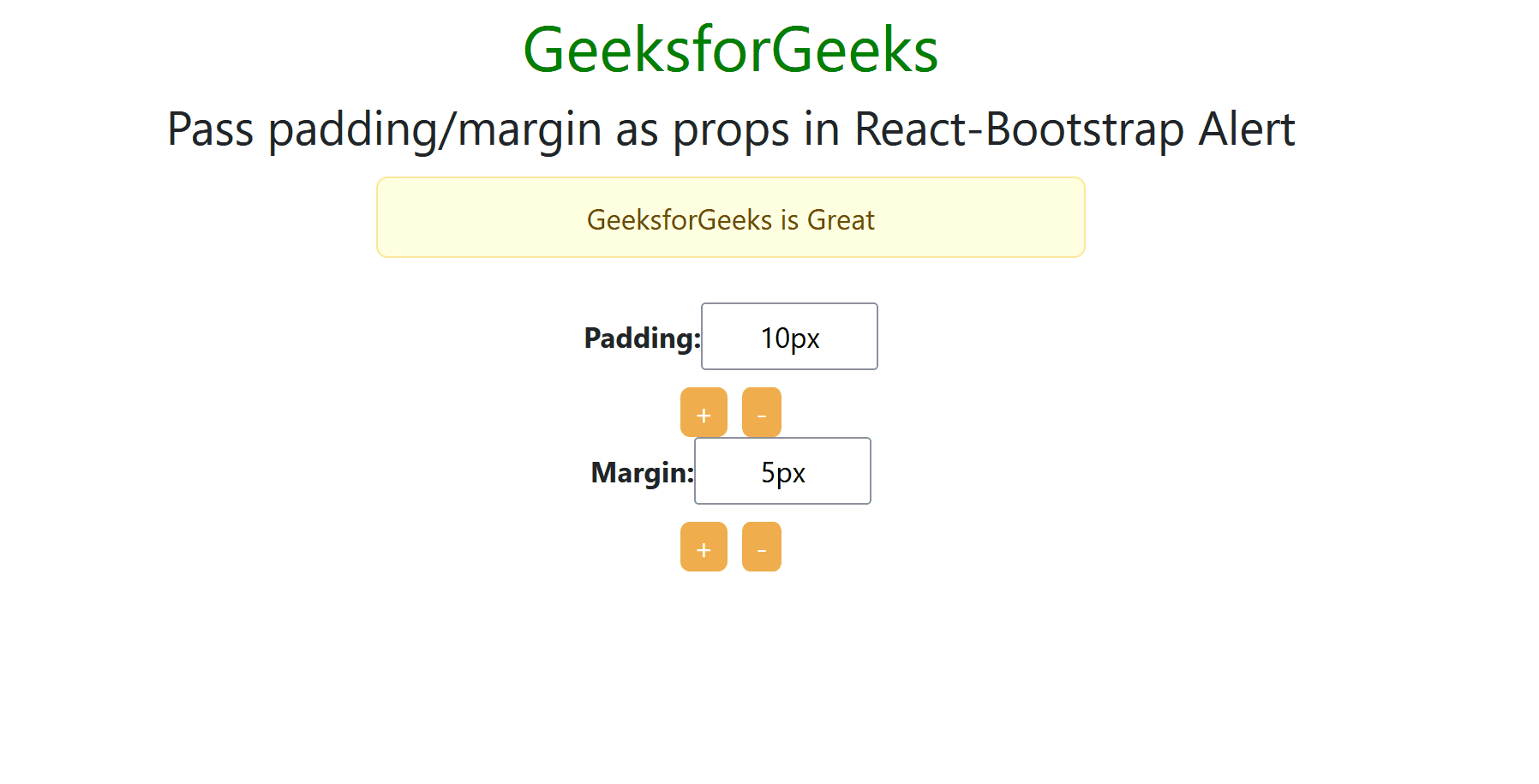 How to Pass Padding/Margin as Props in ReactBootstrap Components