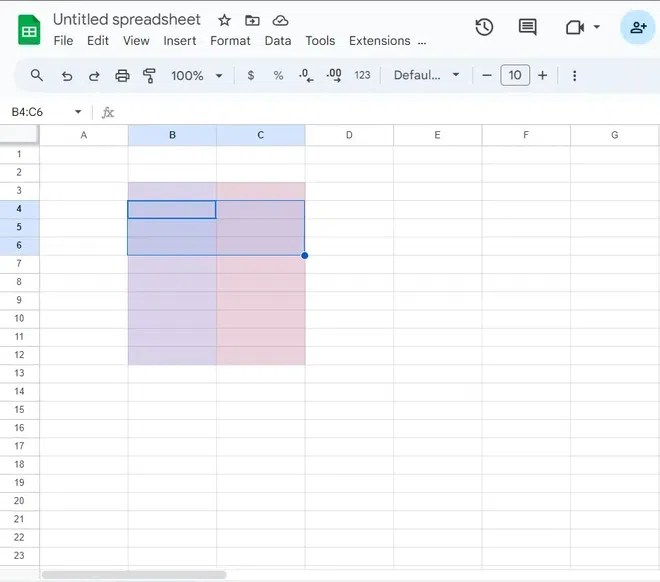 How to Insert Cells in Google Sheets