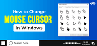 How to Change the Mouse Cursor in Windows? - GeeksforGeeks