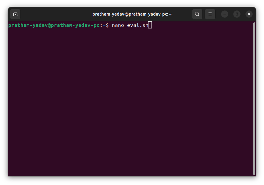 eval vs source For Executing Commands Within a Shell Script