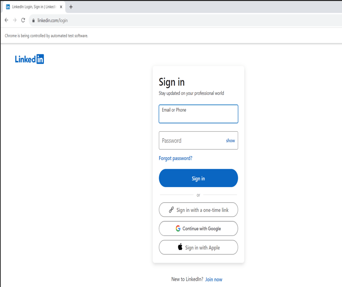 How to use Selenium and Selenium Driver Manager to Login to a